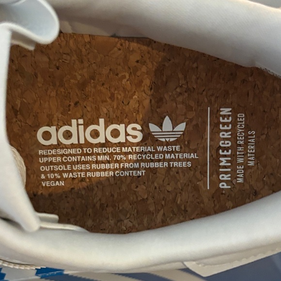 Adidas Superstar White Vegan Sneakers - Picture 7 of 9